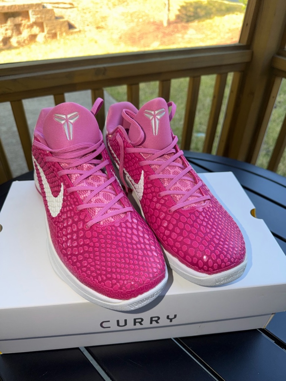 Nike Kobe 6 Protro "Think Pink" Kay Yow - Pink/White/Silver